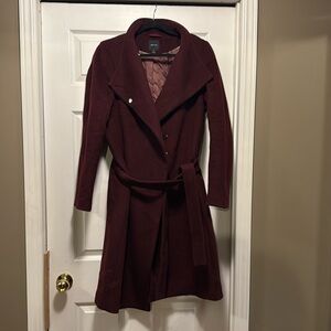 Ladies Wool Trench Coat
